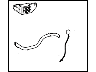 Toyota 82141-48331 Wire, Instrument Panel