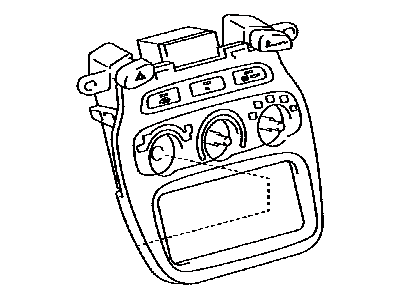 Toyota 55904-48180 Dash Control Unit