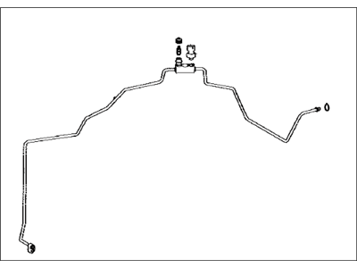 Toyota 88706-42450 Tube Sub-Assembly, Liquid
