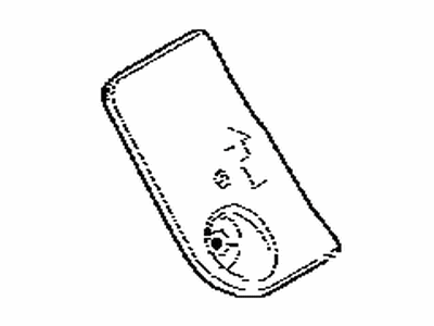 Toyota 78118-47030 STOPPER, Accelerator