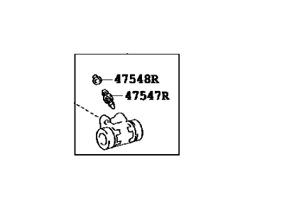 Toyota 47550-52011 Wheel Cylinder