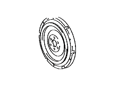 Toyota 13405-19145 FLYWHEEL Sub-Assembly