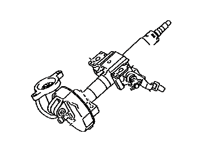 Toyota 4520A-52211 Column Sub-Assembly, ELE