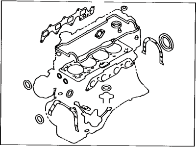 Toyota 04111-16131 Gasket Kit, Engine Overhaul