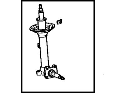 Toyota 48510-14110 Shock Absorber Assembly Front Left