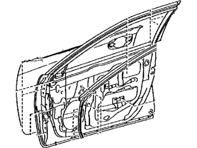 Toyota 67002-06220 Panel Sub-Assembly, Front D