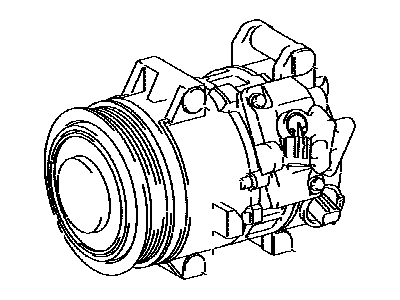 Toyota 88310-0R013 Compressor Assembly, W/P