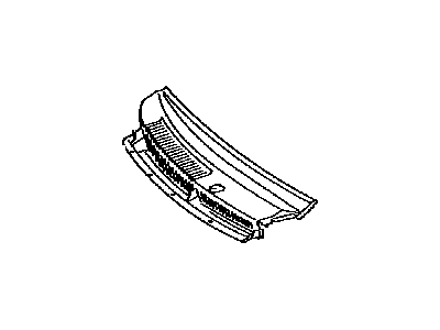 Toyota 55708-33210 LOUVER Sub-Assembly, Cow