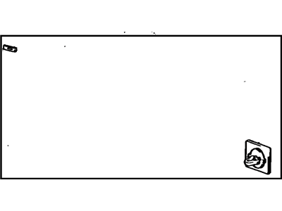 Toyota 75611-14160-08 Moulding, Front Fender, Outside Front RH