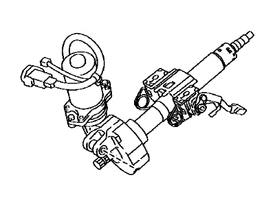 Toyota 45250-12C30 Column Assy, Steering