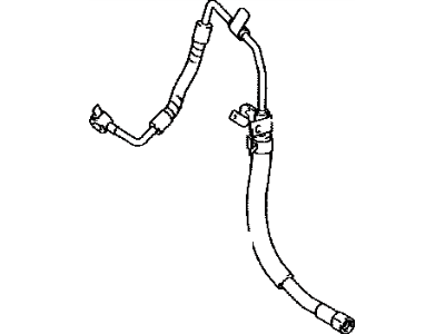 Toyota 44411-33100 Hose, Pressure Feed