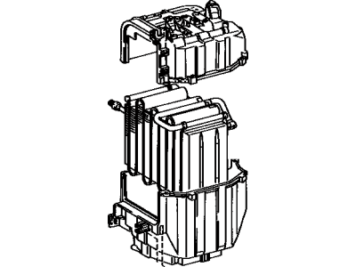 Toyota 88501-16070 Evaporator Core