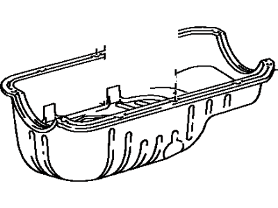 Toyota 12101-11030 Pan Sub-Assembly, Oil