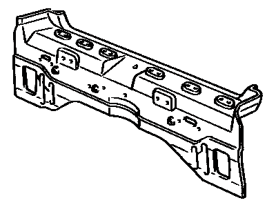 Toyota 57068-32010 Member Sub-Assy, Rear Floor Rear Cross, Inner