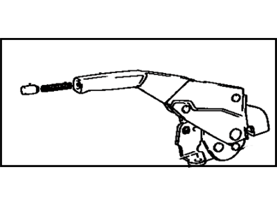 Toyota 46201-20130-03 Lever Sub-Assy, Parking Brake