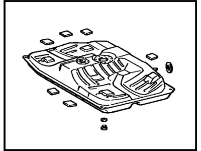 Toyota 77001-29255 Tank Assy, Fuel