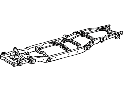 Toyota 51001-0C016 Frame Sub-Assembly