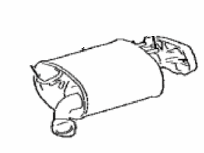 Toyota 17430-F0411 Muffler
