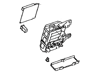 Toyota 82730-08030 Block Assy, Instrument Panel Junction