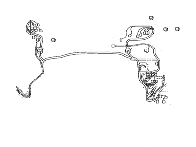 Toyota 82111-08241 Wire, Engine Room Main