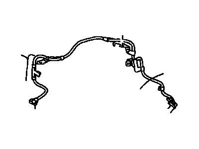 Toyota 89542-35030 Sensor, Speed, Front RH