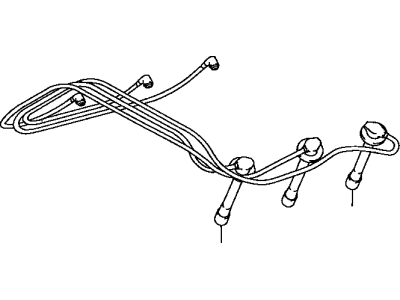 Toyota 90919-15417 Cord, Spark Plug RESISTIVE