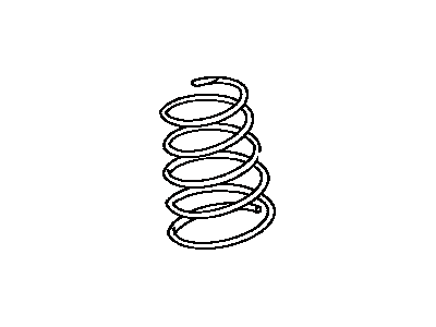 Toyota 48131-10611 Spring, Coil, Front