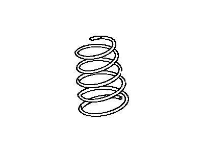 Toyota 48131-0D681 Spring, Coil, Front