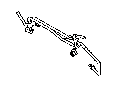 Toyota 44403-12020 Tube Sub-Assembly, Pressure Feed