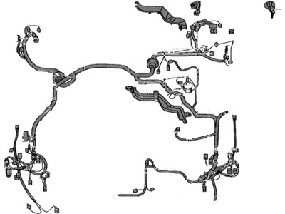 Toyota 82111-07390 Wire, Engine Room Main