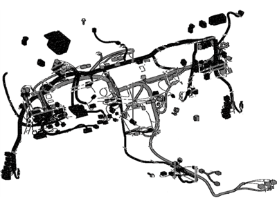 Toyota 82141-07472 Wire, Instrument Panel