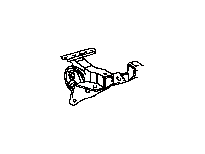 Toyota 12372-28030 INSULATOR, Engine Mounting, LH