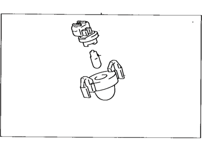 Toyota 81270-04010 Lamp Assy, License Plate