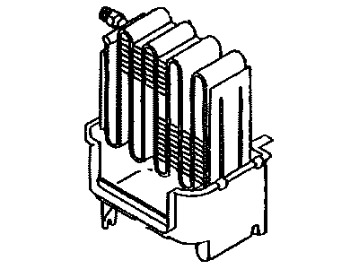 Toyota 88501-04010 EVAPORATOR Sub-Assembly, Cooler