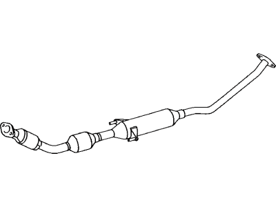 Toyota 17410-0D341 Converter & Pipe