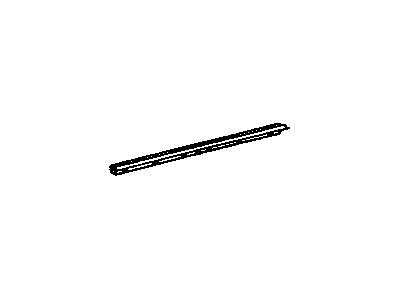 Toyota 68170-AA010 Weatherstrip Assy, Front Door Glass, Inner