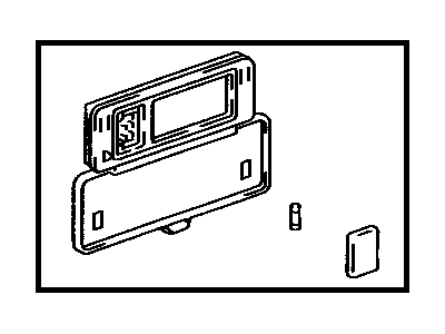 Toyota 81340-33010-K0 Lamp Assembly, Vanity