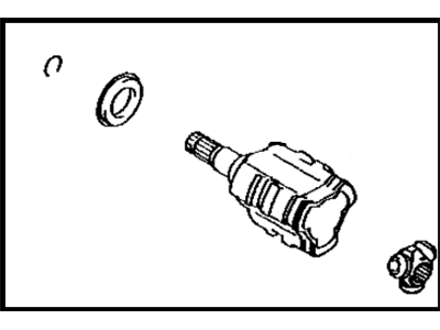 Toyota 43040-06010 Front Cv Joint Inboard, Left