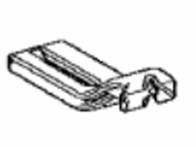 Toyota 87217-47010 Rear Duct