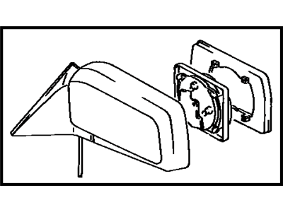 Toyota 87940-22540 Mirror Assembly