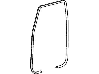 Toyota 62313-90A00-16 Trim, Front Door Opening