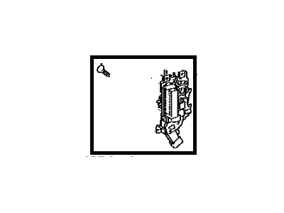 Toyota 69080-08010-B0 Handle Assembly, SLID Dr