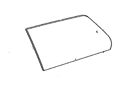 Toyota 62730-08080 Window Assembly, Side, R