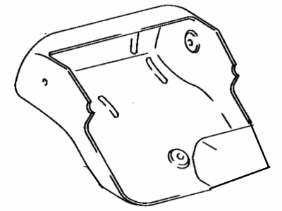 Toyota 81977-02010-J9 Cover, Center Stop Lamp