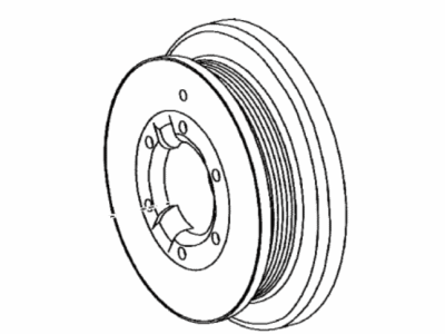 Toyota 13470-WAA01 Pulley
