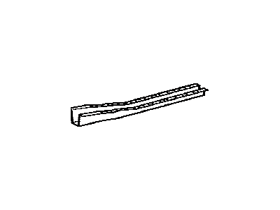 Toyota 57417-02090 Reinforcement, Front Floor