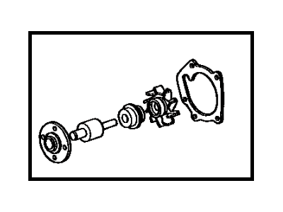 Toyota 04161-28010 Water Pump Kit