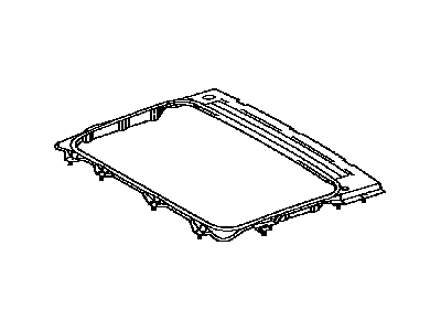 Toyota 63142-0R901 Reinforcement, Roof Panel