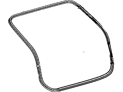 Toyota 67881-47021 Weatherstrip, Back Door