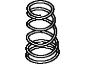 OEM 1991 Toyota Corolla Spring, Coil, Rear - 48231-2B171